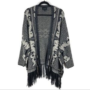 La Fee Verte Boho Fringe Sweater